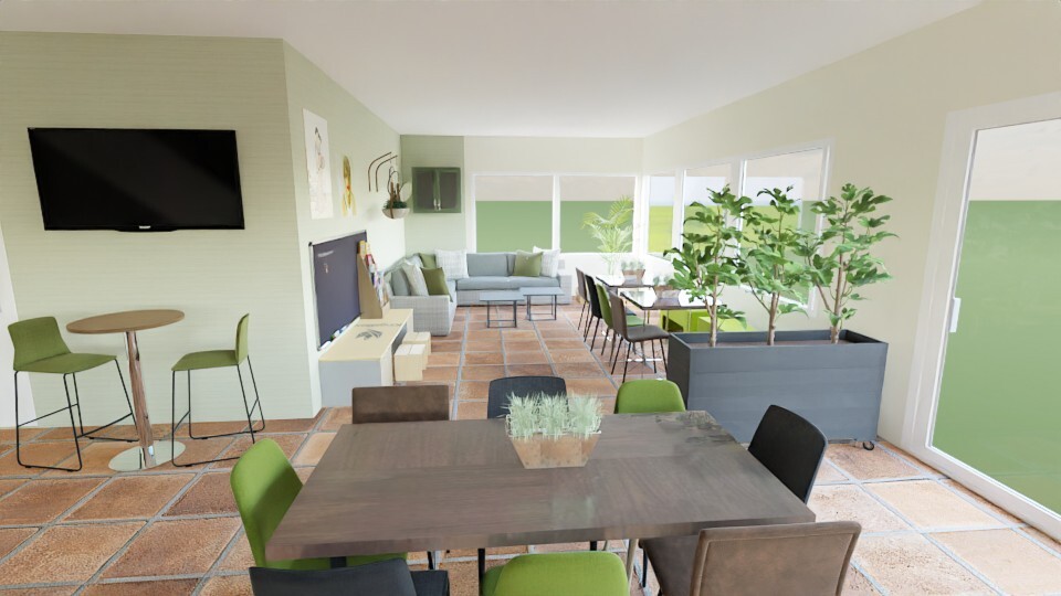 3D export jeugdhoek groen
